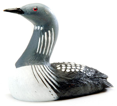 Arctic Loon Duck sculpture