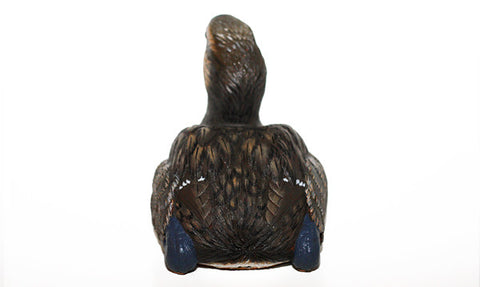 Pied-Billed Grebe duck sculpture 3